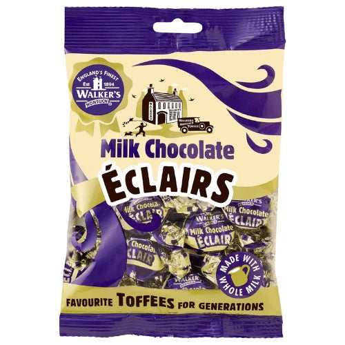 Walkers Eclairs Milk Chocolate Toffees 150g