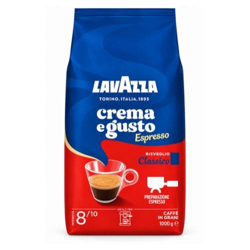 Lavazza Crema e Gusto Espresso Classico Coffee Beans – 1kg