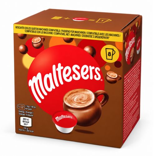 Maltesers Dolce Gusto Coffee Capsules - 8 Drinks