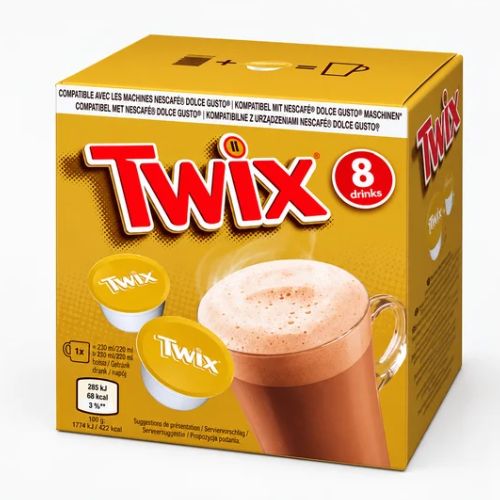 Twix Dolce Gusto Coffee Capsules - 8 Drinks