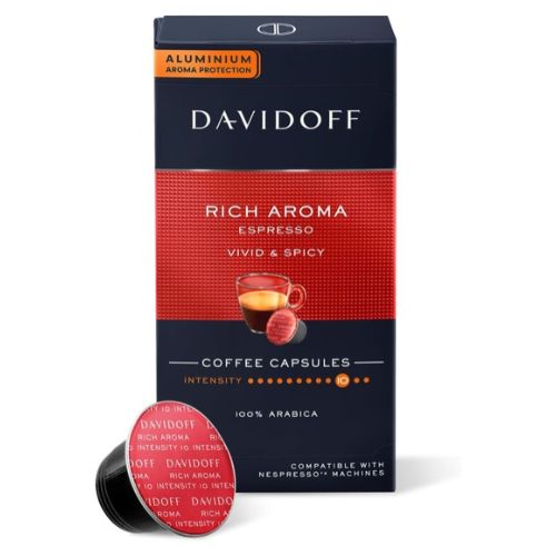 Davidoff Rich Aroma Coffee Capsules - 10 Capsules