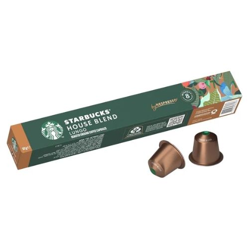 Starbucks House Blend Coffee Capsules - 10 Capsules