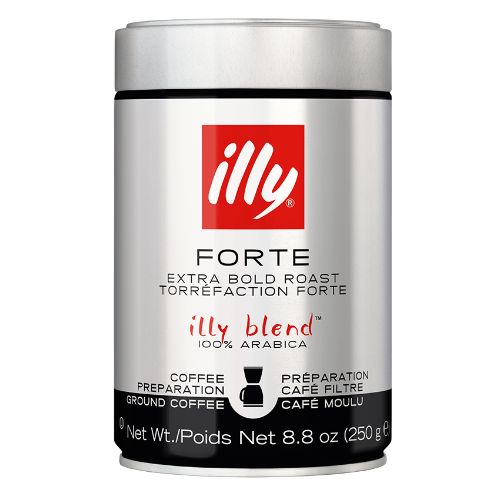illy Tostato Forte Ground Coffee For Moka Pot 250g