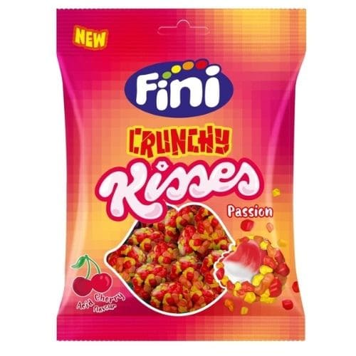 Fini Crunchy Kisses Passion 75g - Spanish Candy