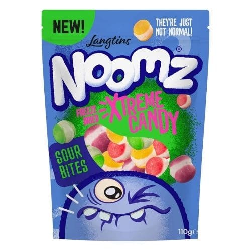 Noomz Xtreme Candy Sour Bites Candy 110g