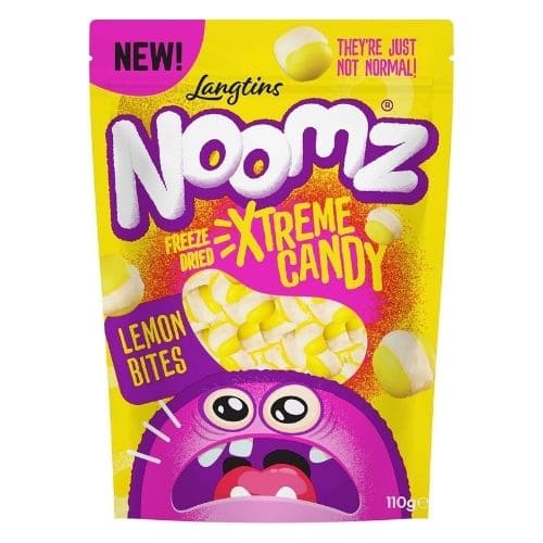 Noomz Xtreme Lemon Bites Candy 110g