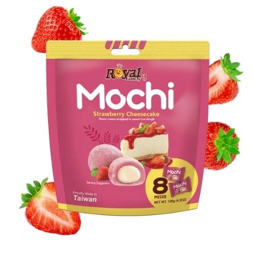 Royal Family Mochi Strawberry Cheesecake 120 g