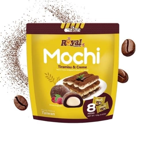 Royal Family Mochi Tiramisu and Creme 120g