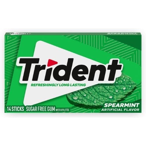 Trident Sugar Free Sprearmint 14 Sticks (Imported)