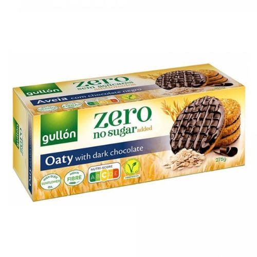 Gullon - Oatywith Dark Chocolate - No Added Sugars - 275g