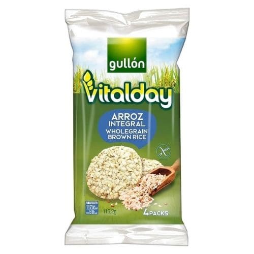 Gullon - Vitalday Brown Rice and Yogurt Pancakes - 4 Packs - 125.2g