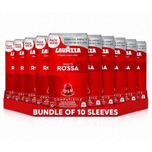 Lavazza Qualita Rossa -  10 package / 100 capsules